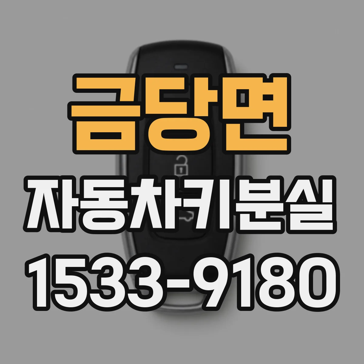 금당면 자동차키분실