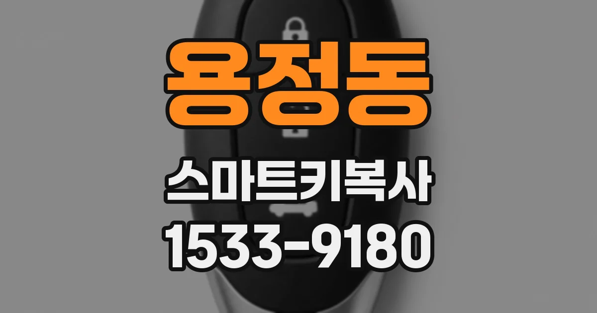 용정동 스마트키복사