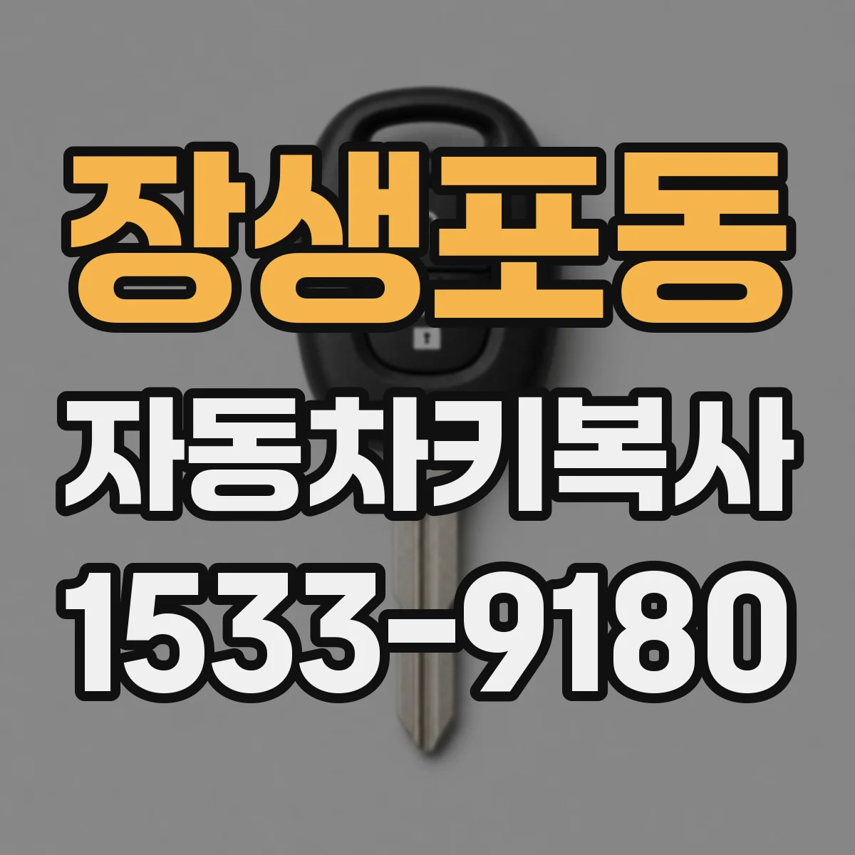 장생포동 자동차키복사