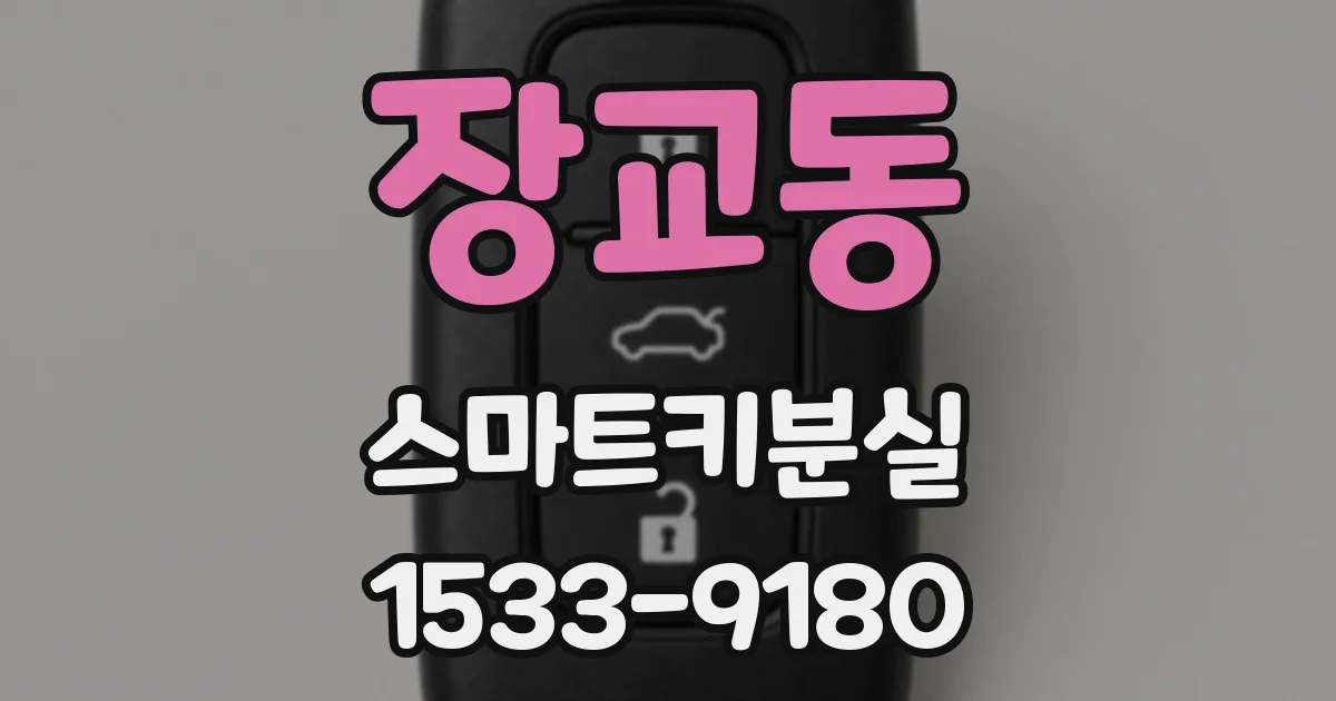 장교동 스마트키분실