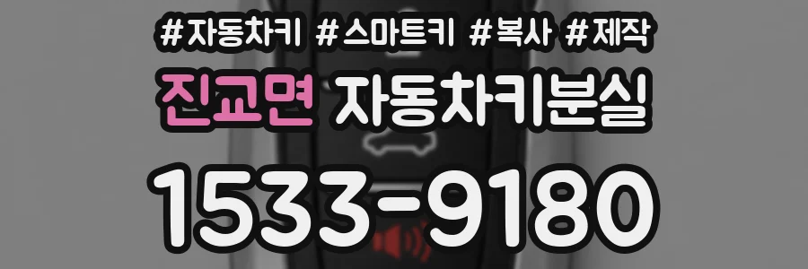 진교면 자동차키분실