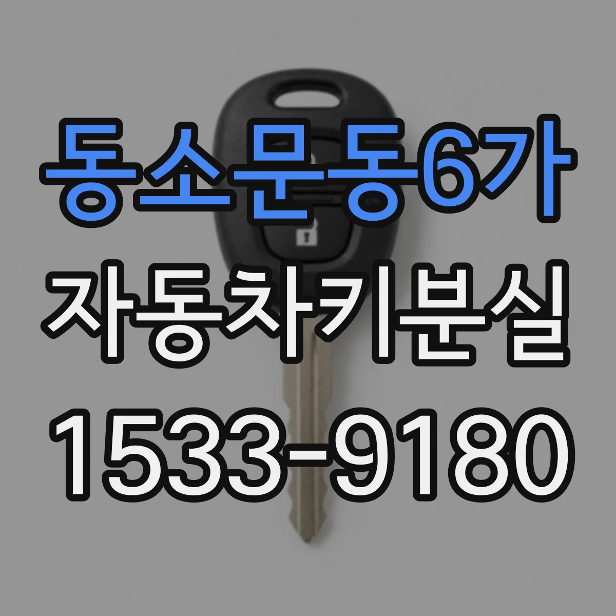 동소문동6가 자동차키분실