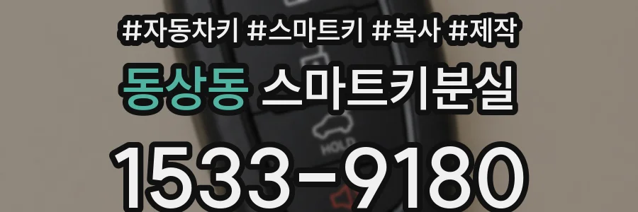 동상동 스마트키분실