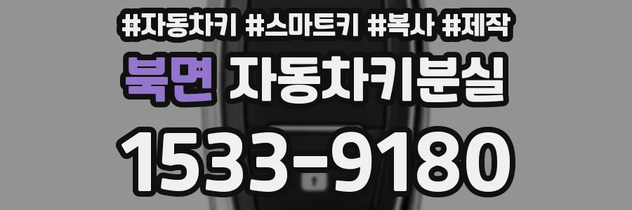 북면 자동차키분실