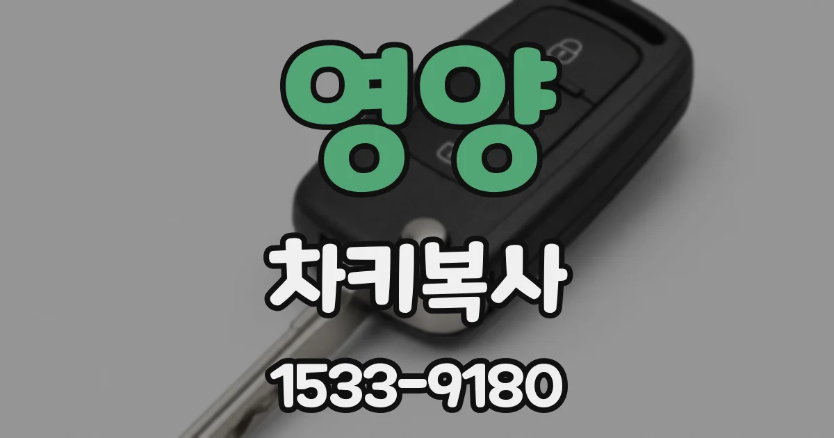 영양 차키복사