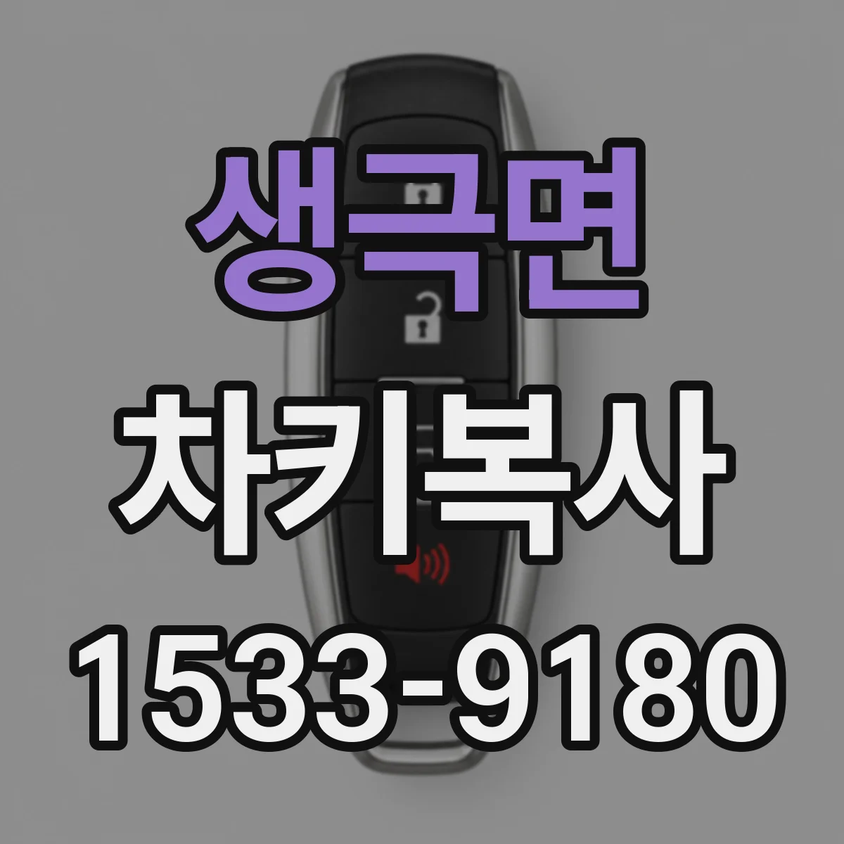 생극면 차키복사