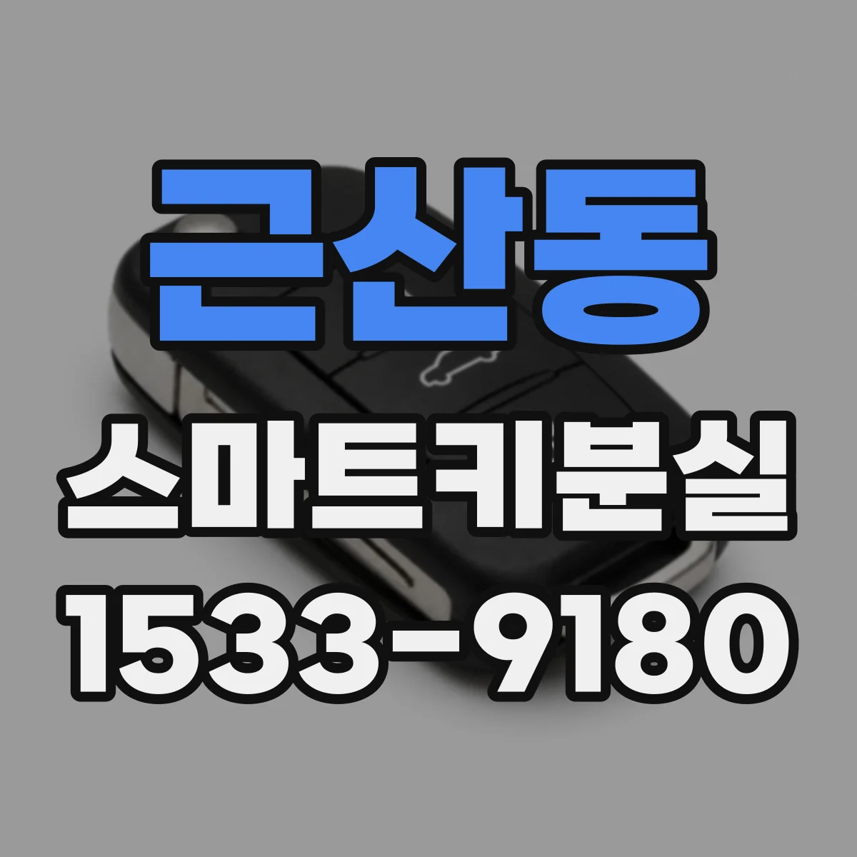 근산동 스마트키분실