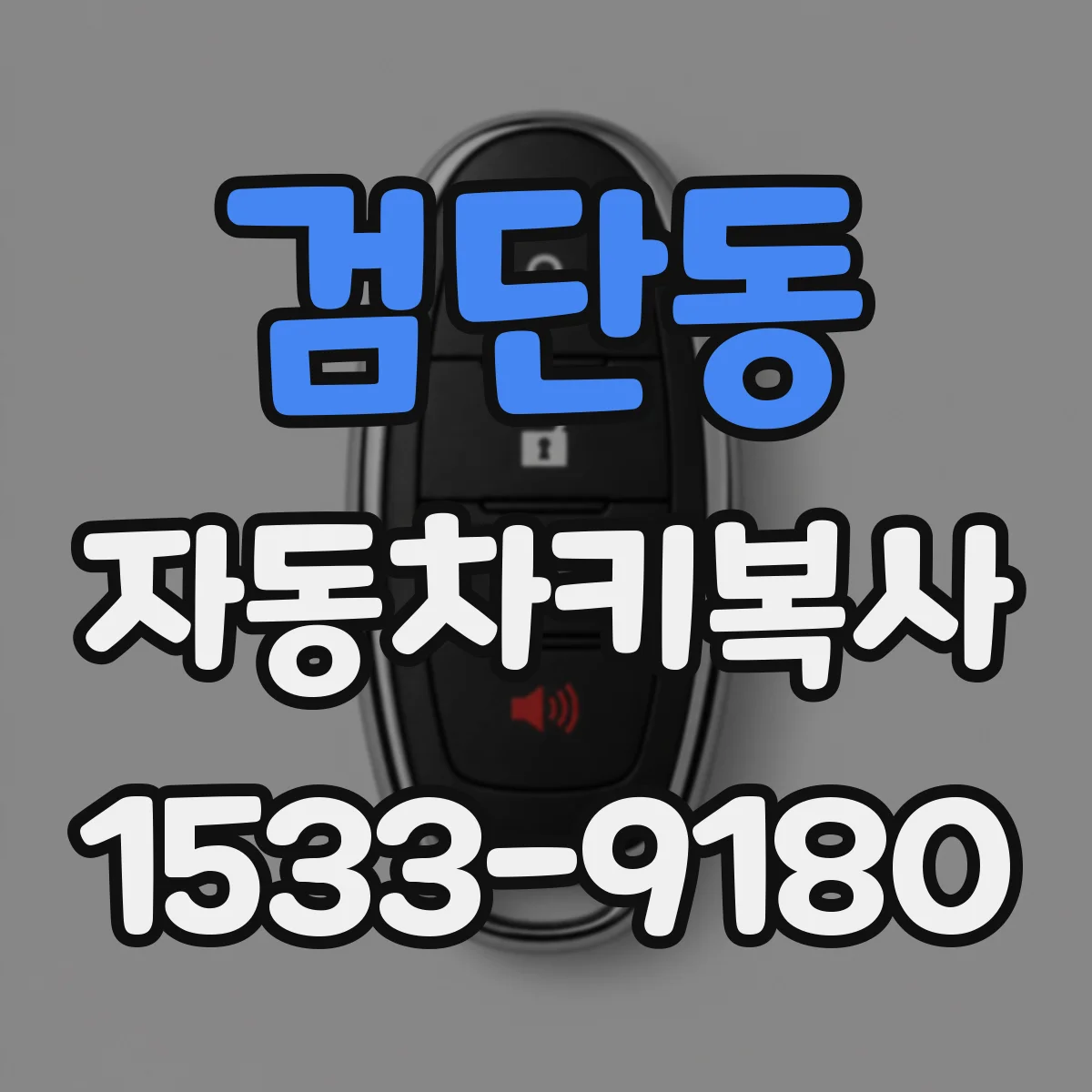 검단동 자동차키복사