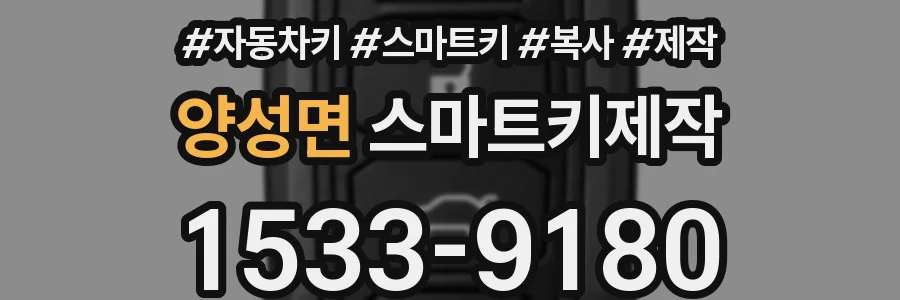 양성면 스마트키제작