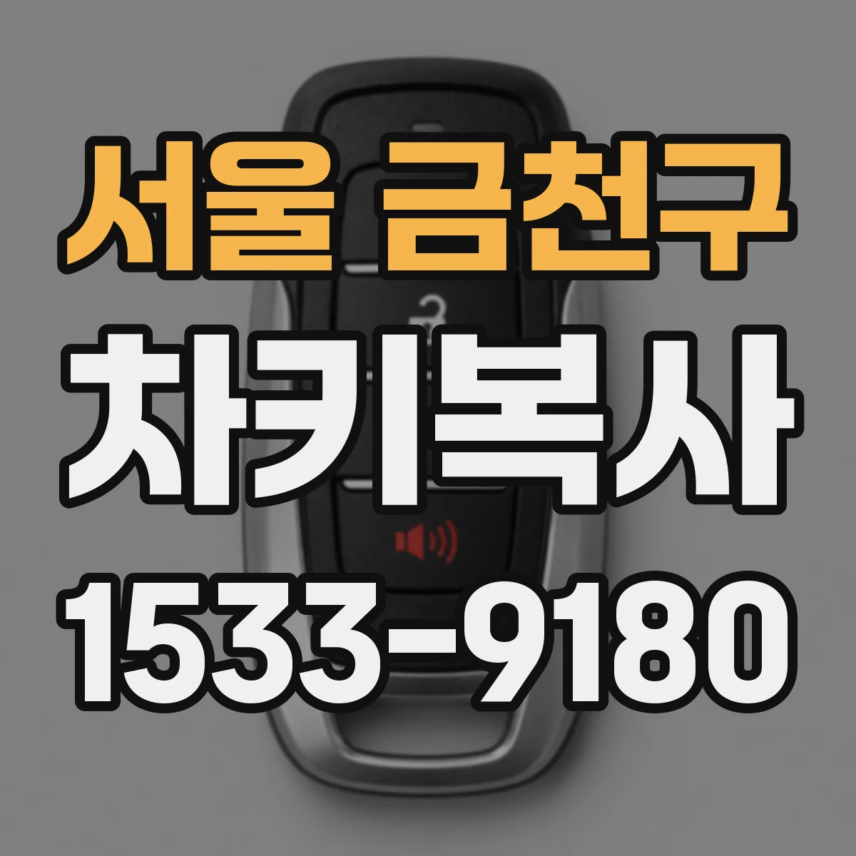 서울 금천구 차키복사