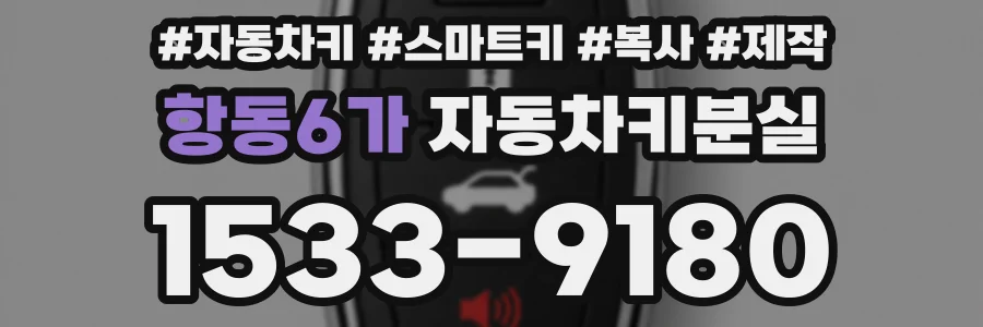 항동6가 자동차키분실