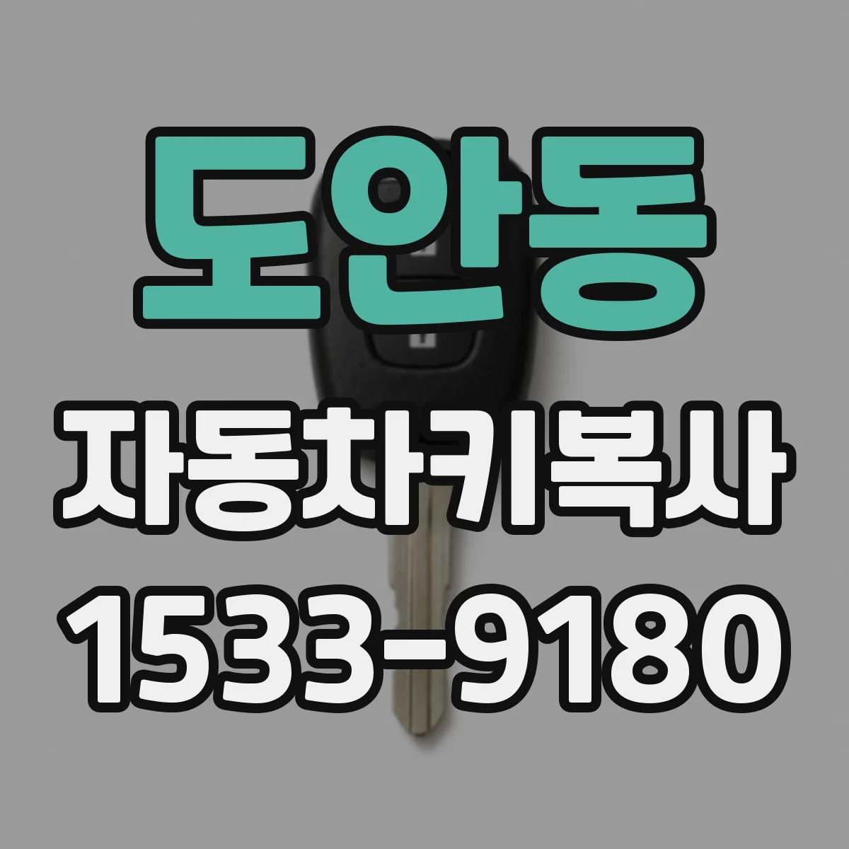 도안동 자동차키복사