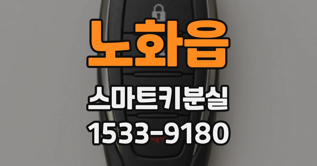 노화읍 스마트키분실