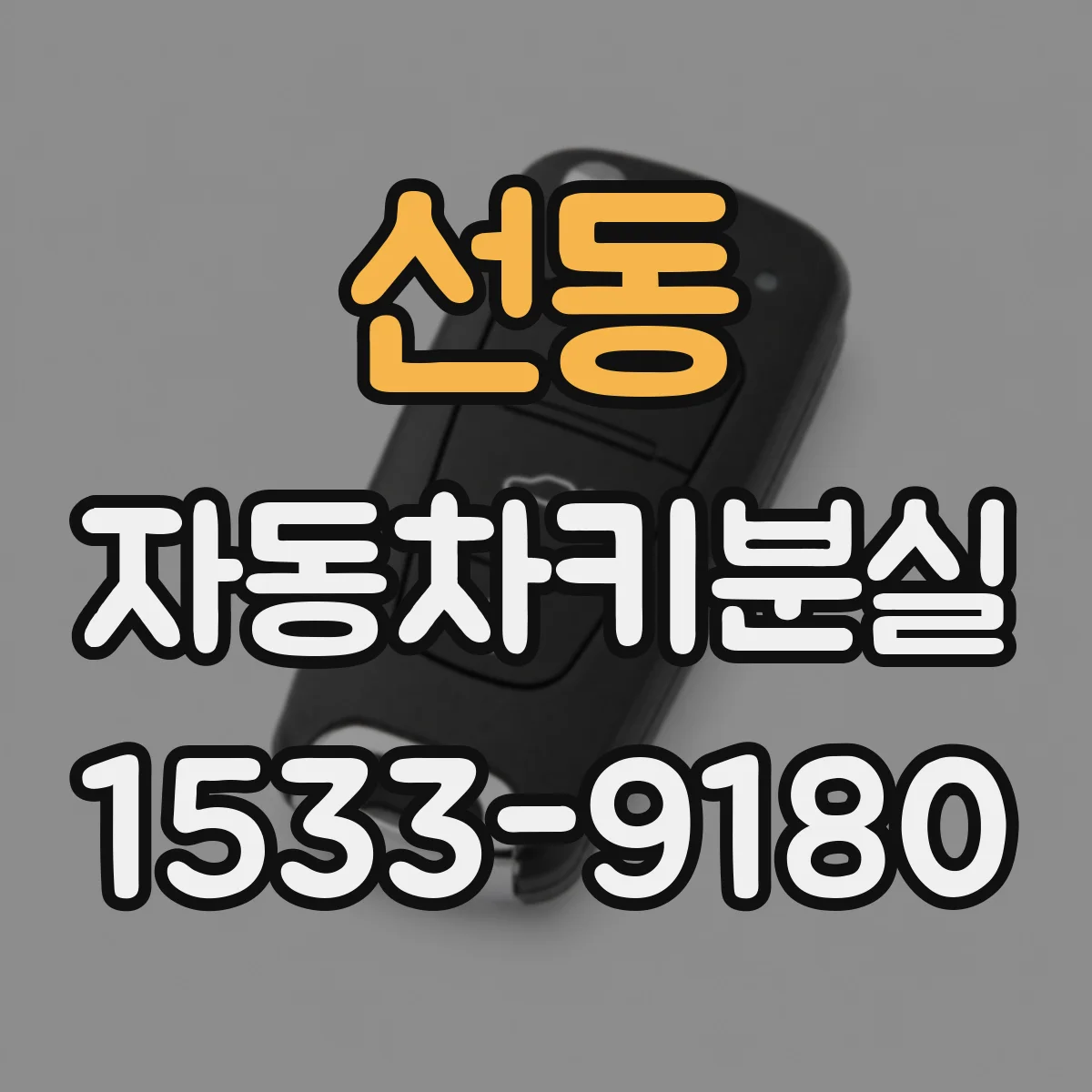 선동 자동차키분실