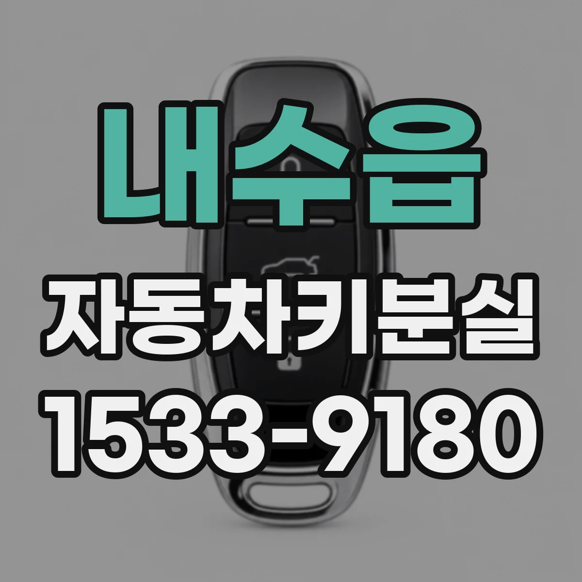 내수읍 자동차키분실