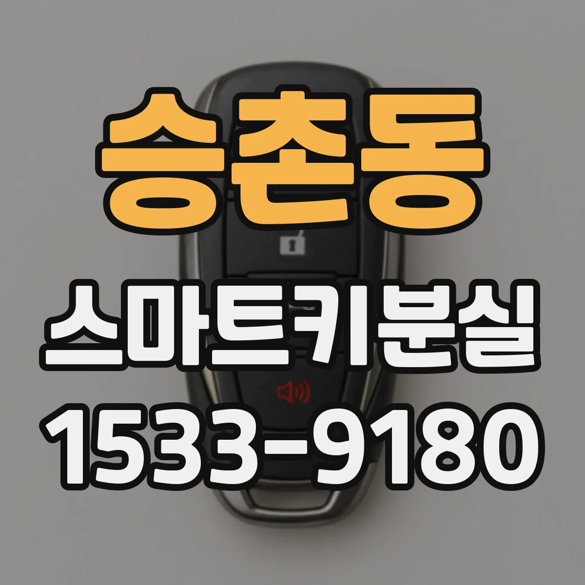 승촌동 스마트키분실