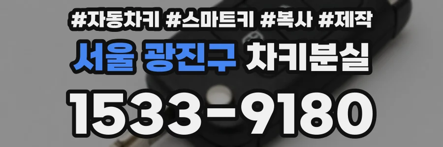 서울 광진구 차키분실
