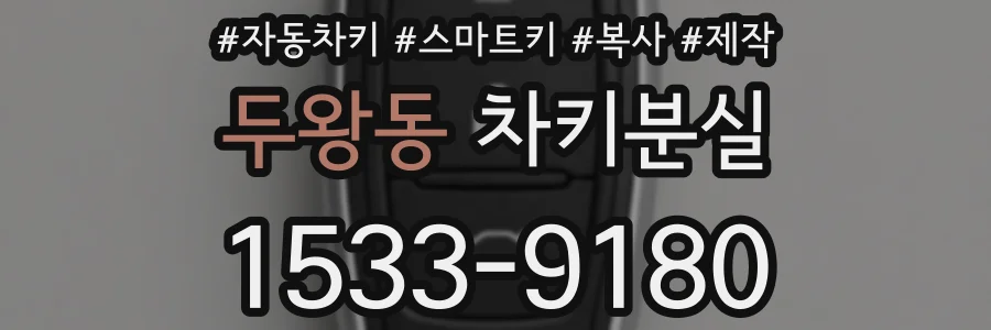 두왕동 차키분실