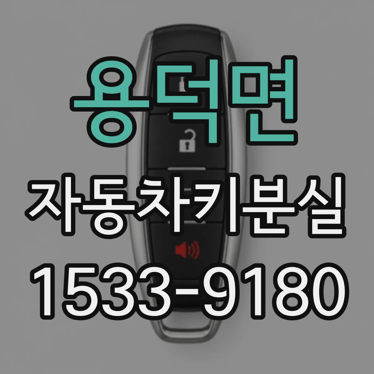 용덕면 자동차키분실