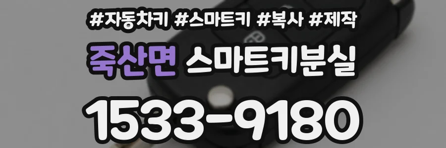 죽산면 스마트키분실