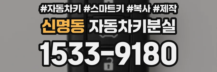 신명동 자동차키분실