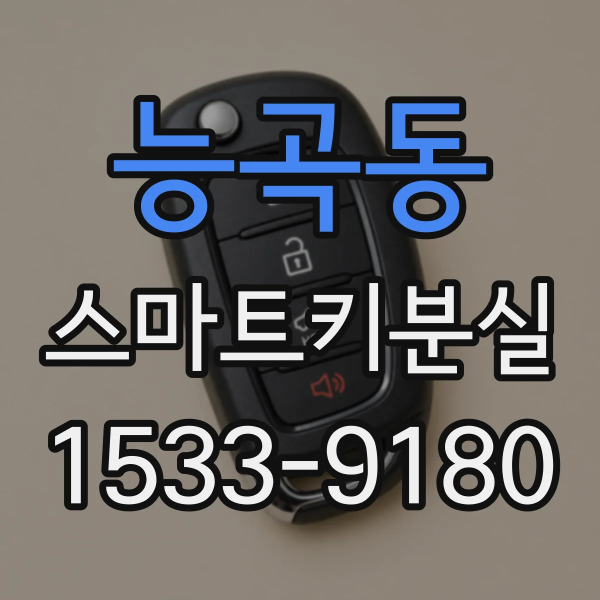 능곡동 스마트키분실