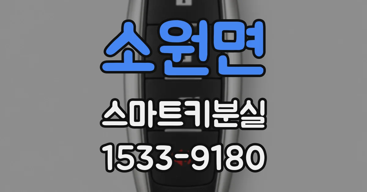 소원면 스마트키분실