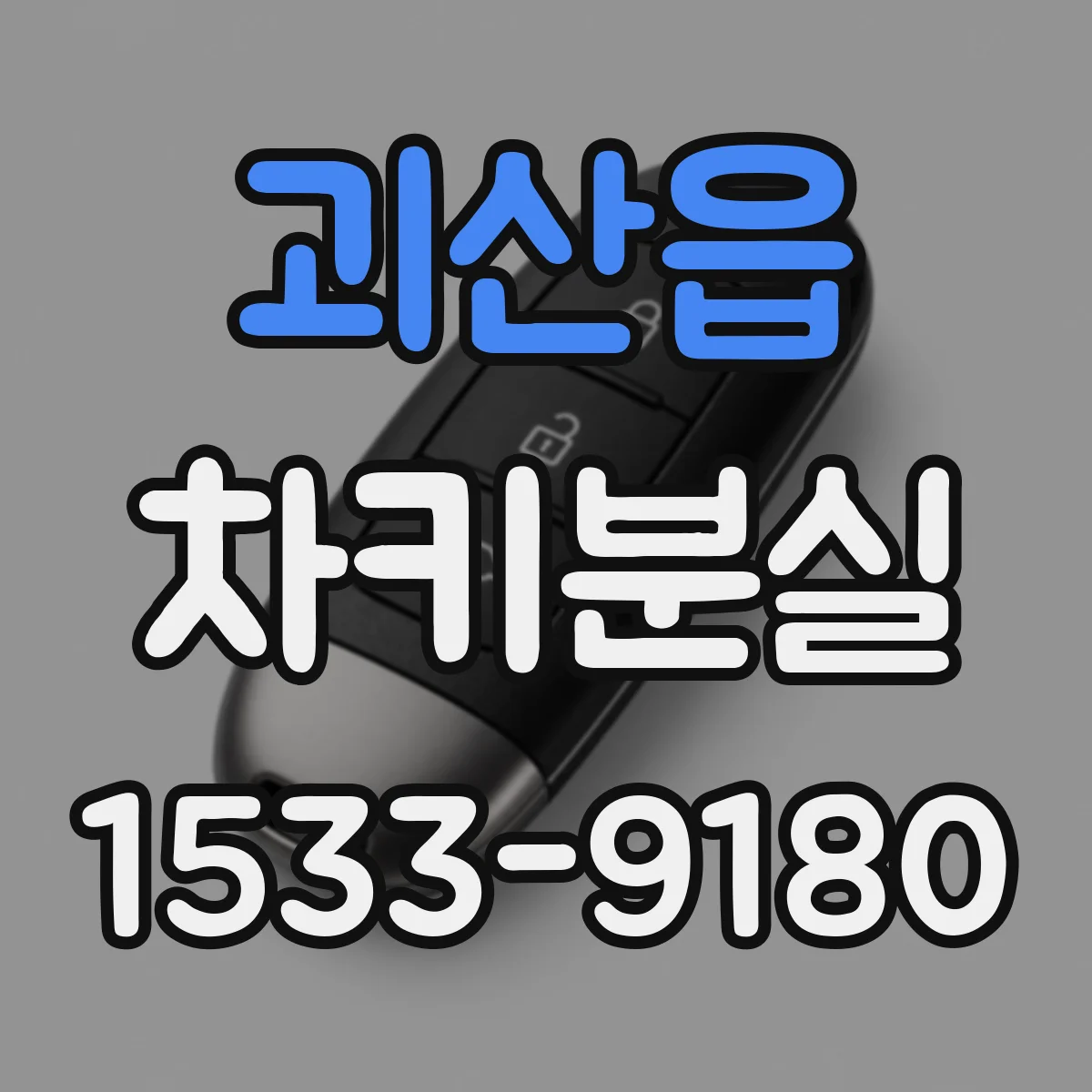 괴산읍 차키분실