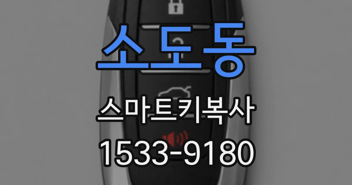 소도동 스마트키복사