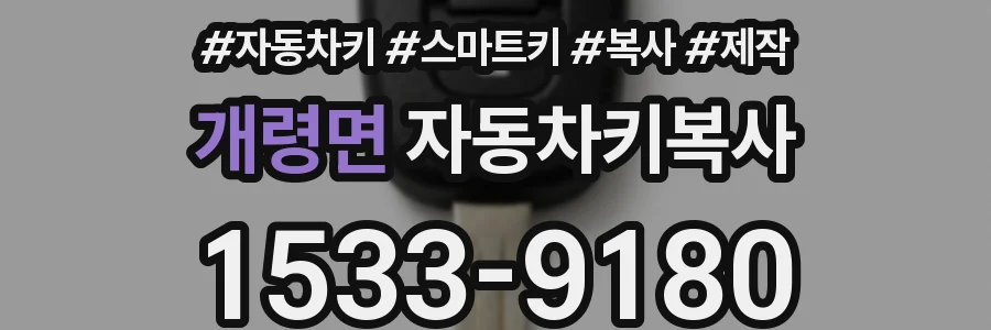 개령면 자동차키복사