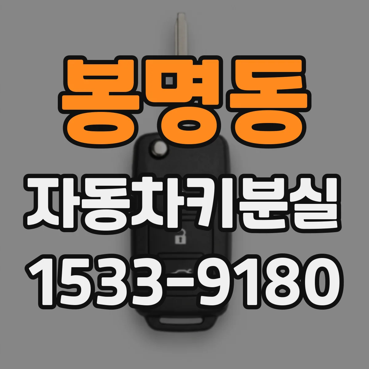 봉명동 자동차키분실