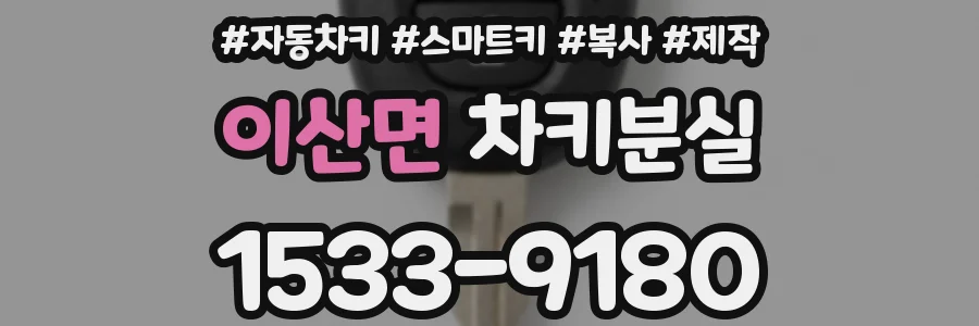이산면 차키분실