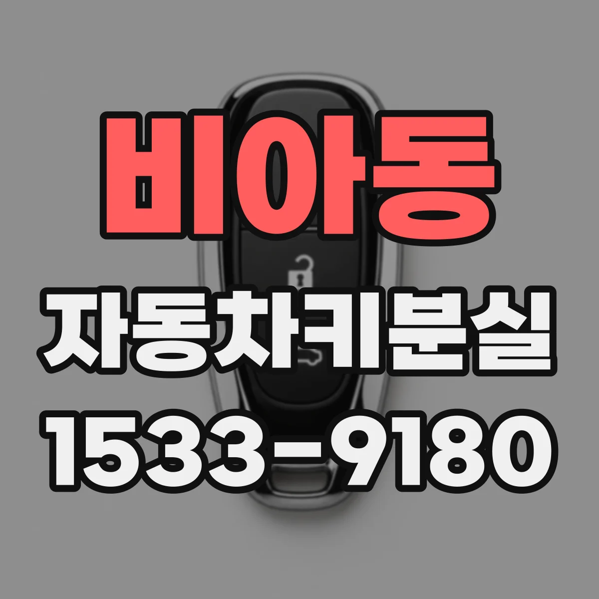 비아동 자동차키분실