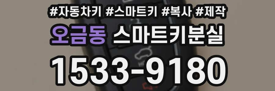 오금동 스마트키분실