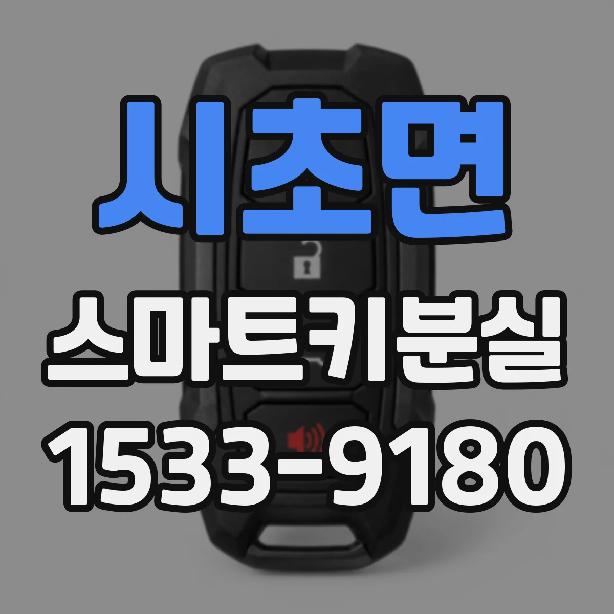 시초면 스마트키분실