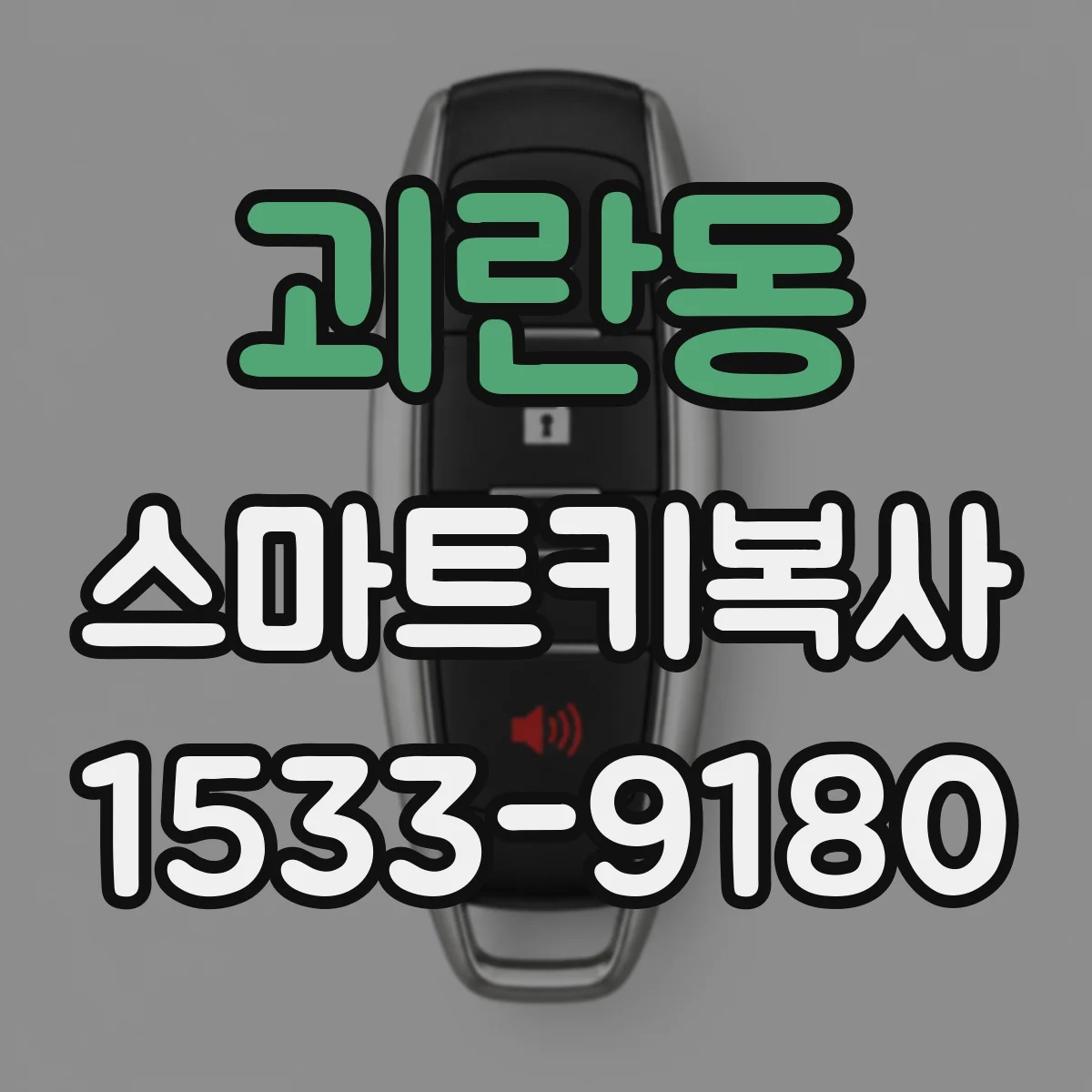 괴란동 스마트키복사
