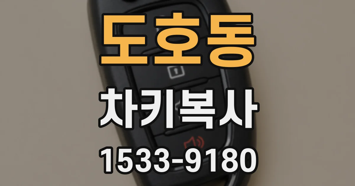 도호동 차키복사