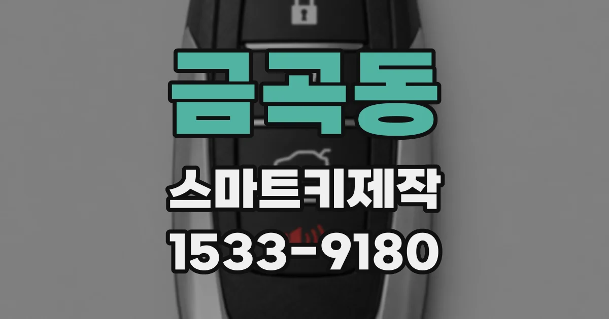 금곡동 스마트키제작