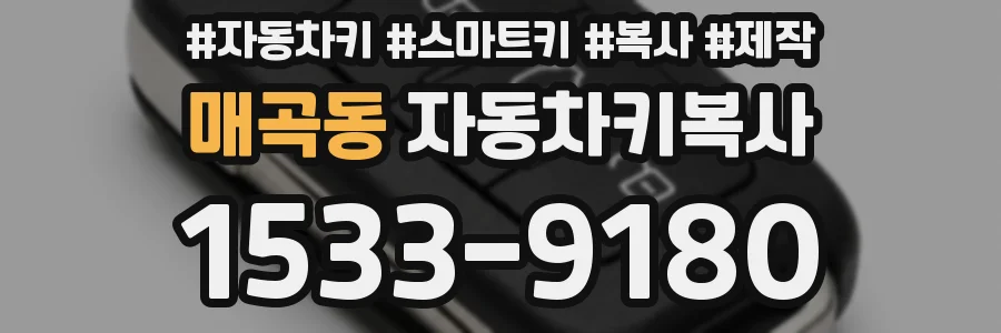 매곡동 자동차키복사