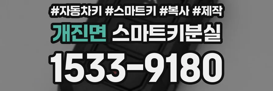 개진면 스마트키분실