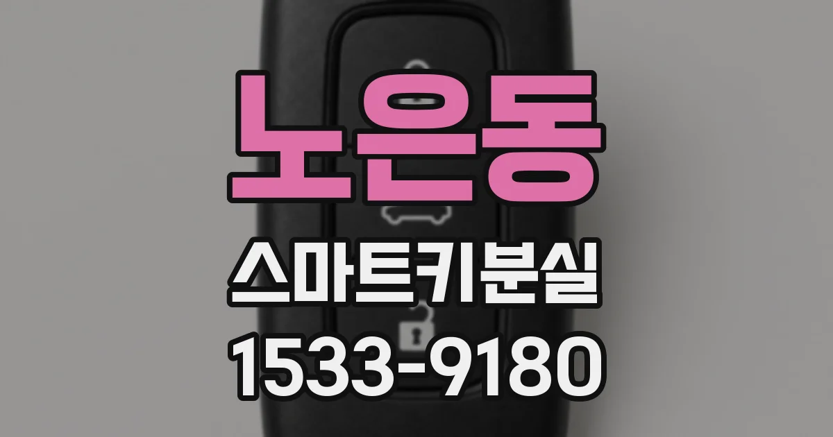 노은동 스마트키분실
