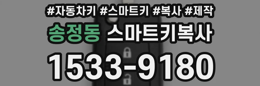 송정동 스마트키복사