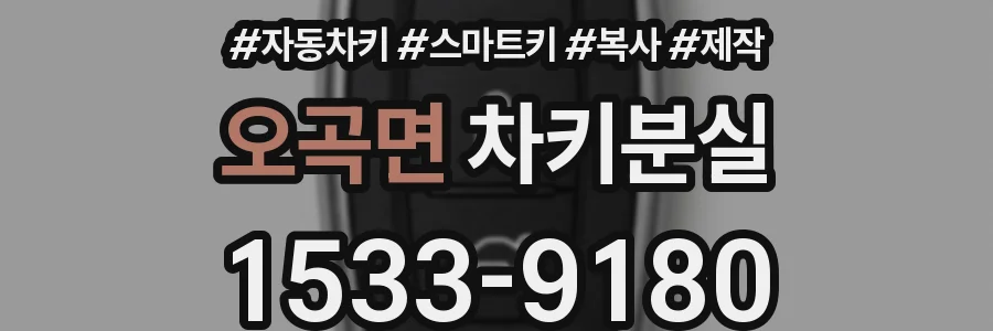 오곡면 차키분실