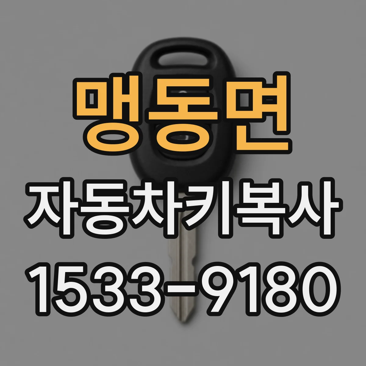 맹동면 자동차키복사