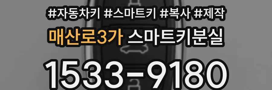 매산로3가 스마트키분실