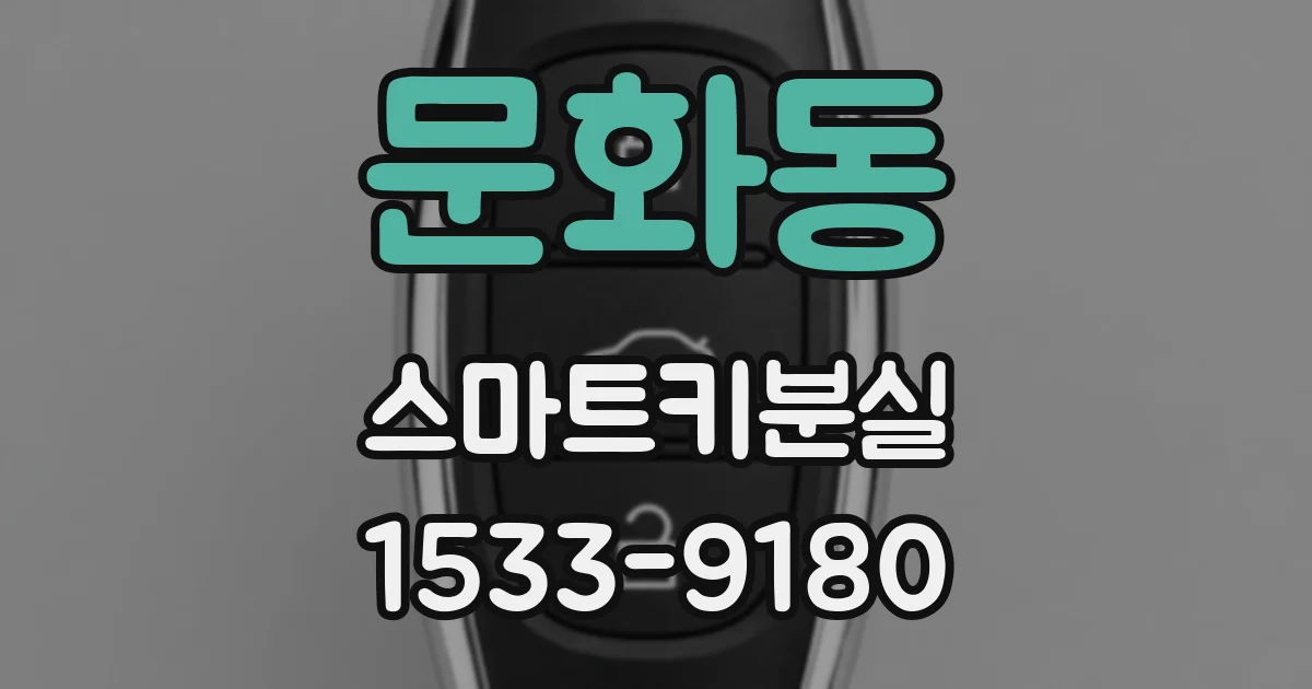 문화동 스마트키분실