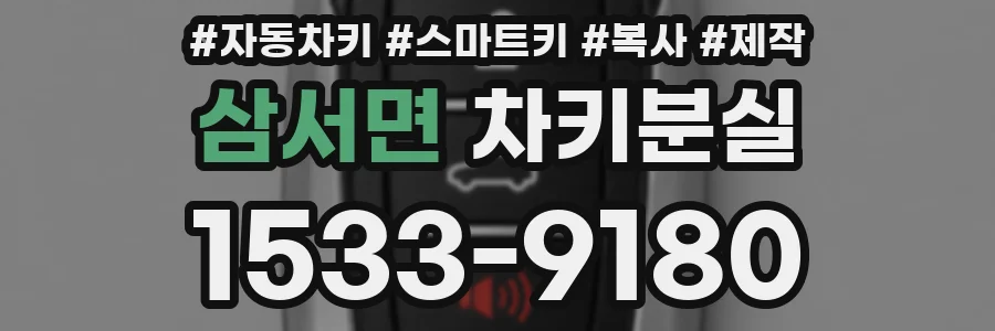 삼서면 차키분실