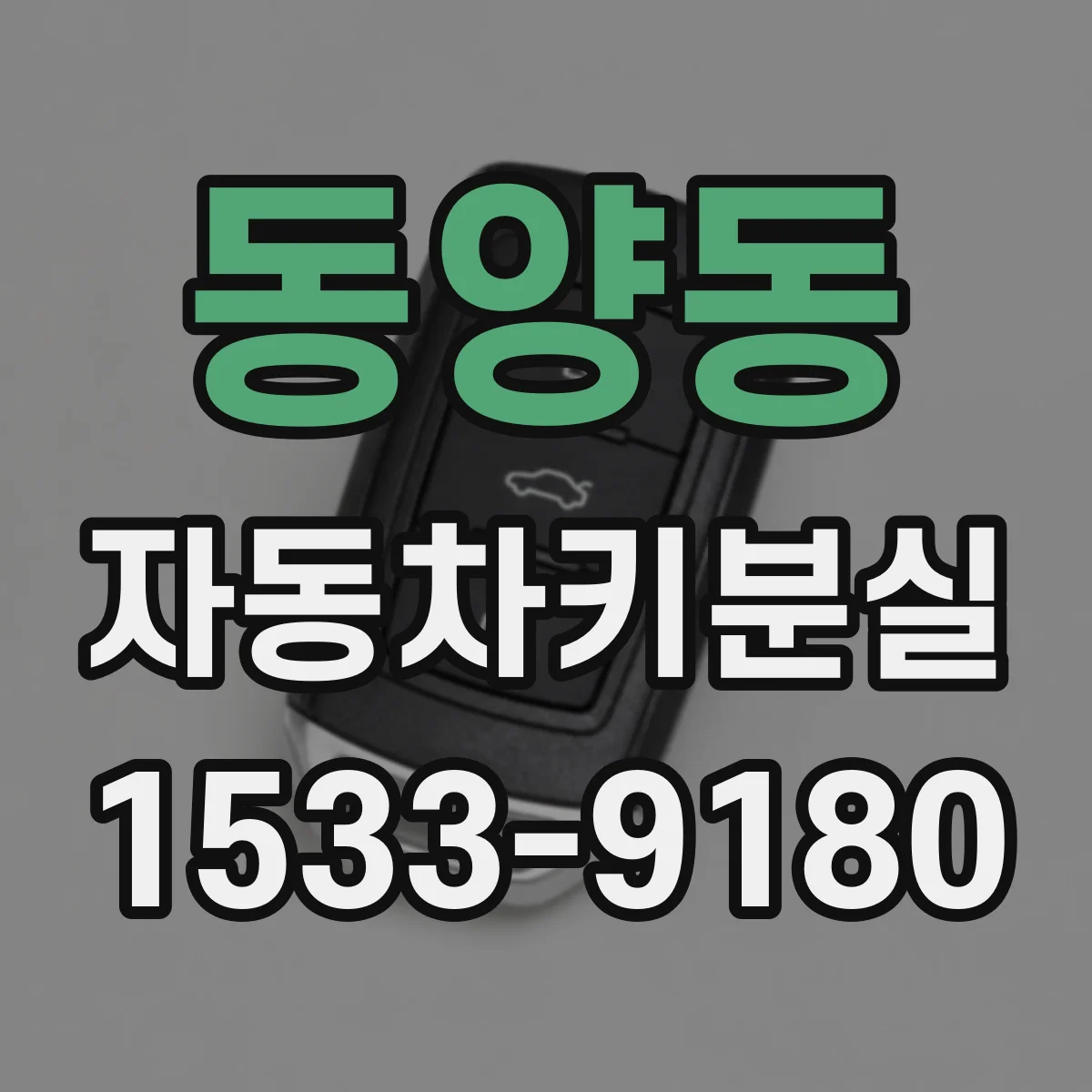 동양동 자동차키분실