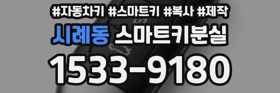 시례동 스마트키분실