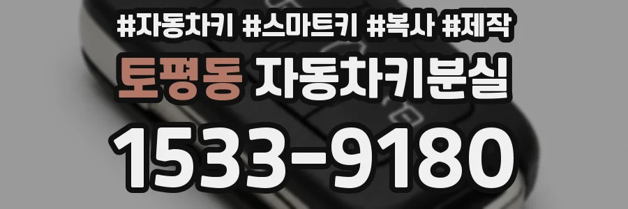 토평동 자동차키분실